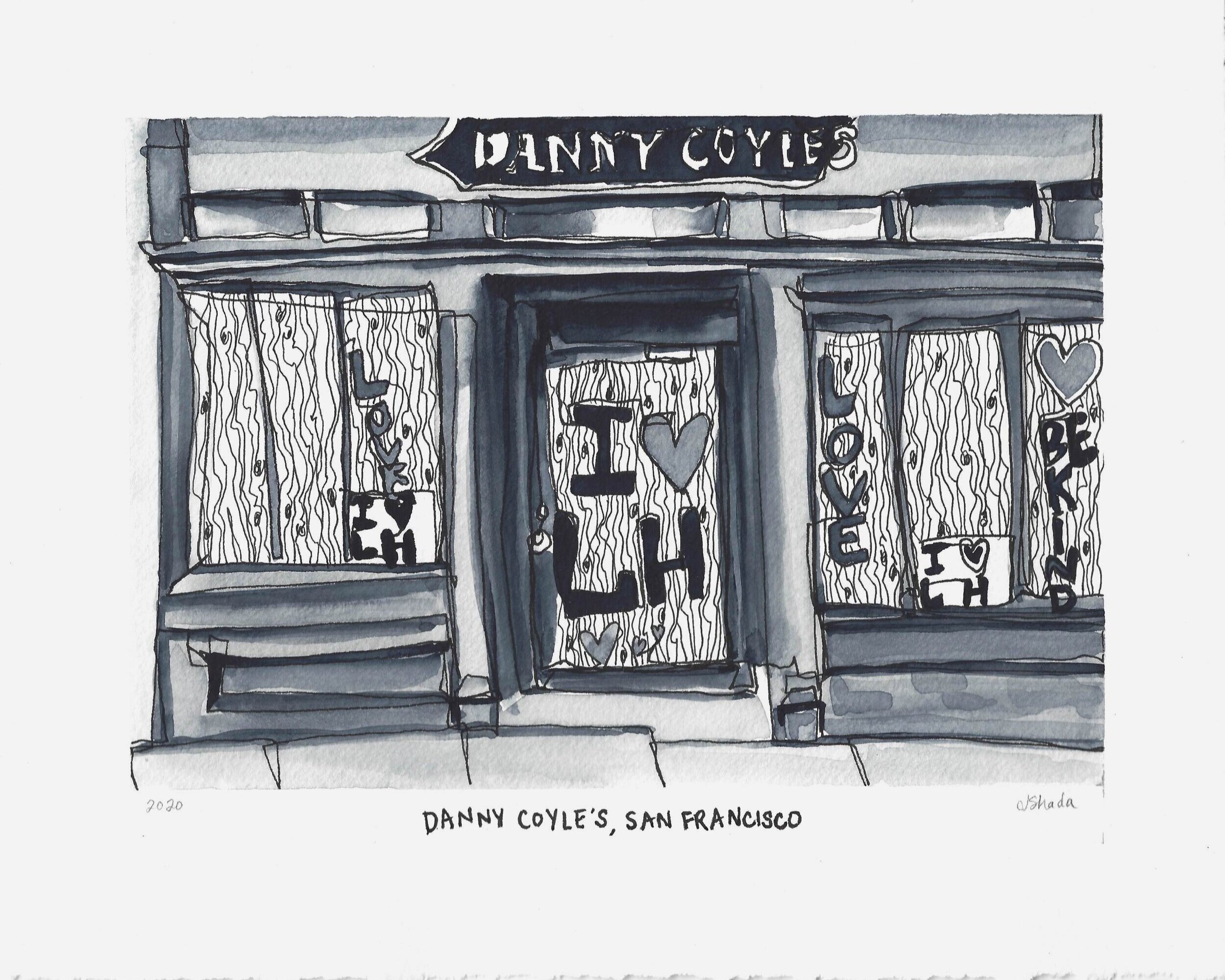 COVID-Closure Series; Danny Coyle's, San Francisco