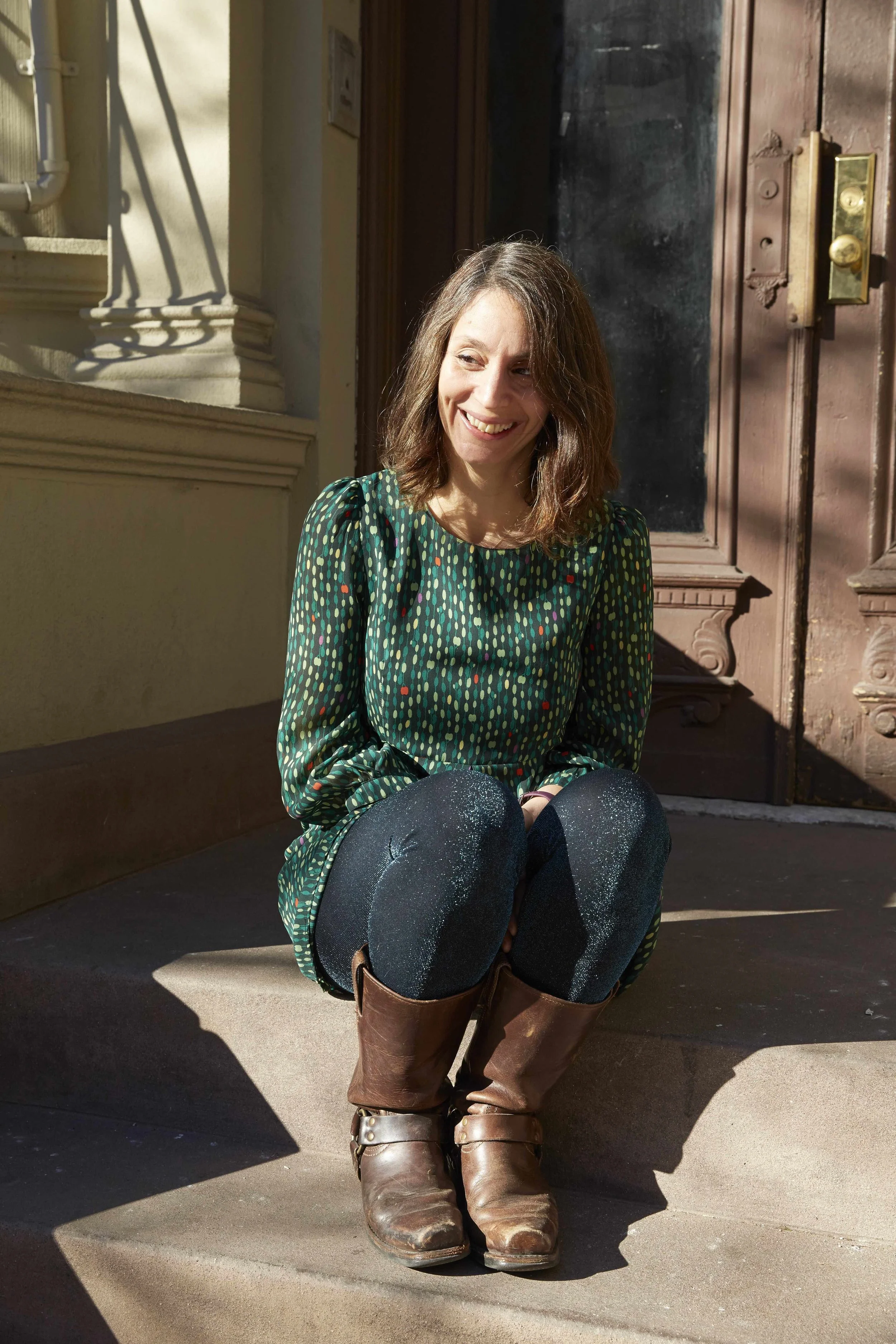 Photo of me, which I put here reluctantly, by my awesome friend Addie Juell.