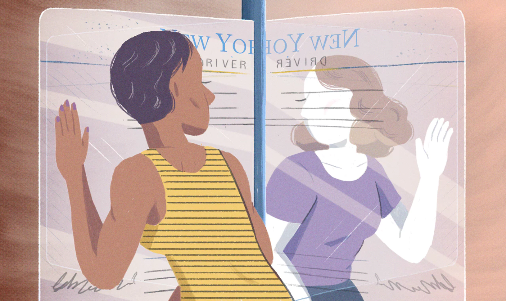   The Guardian, "For 18 years I thought she was stealing my identity...until I found her."  