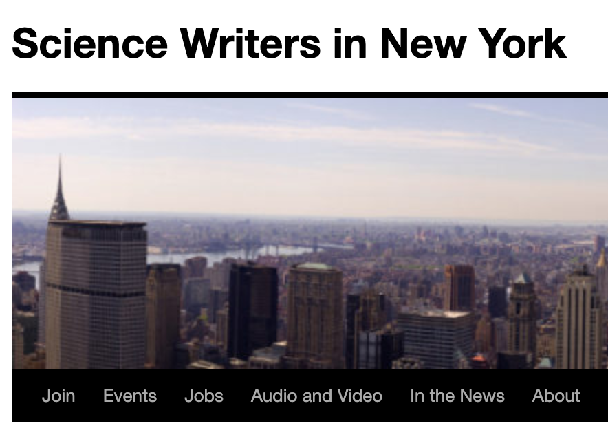 Science Writers in New York