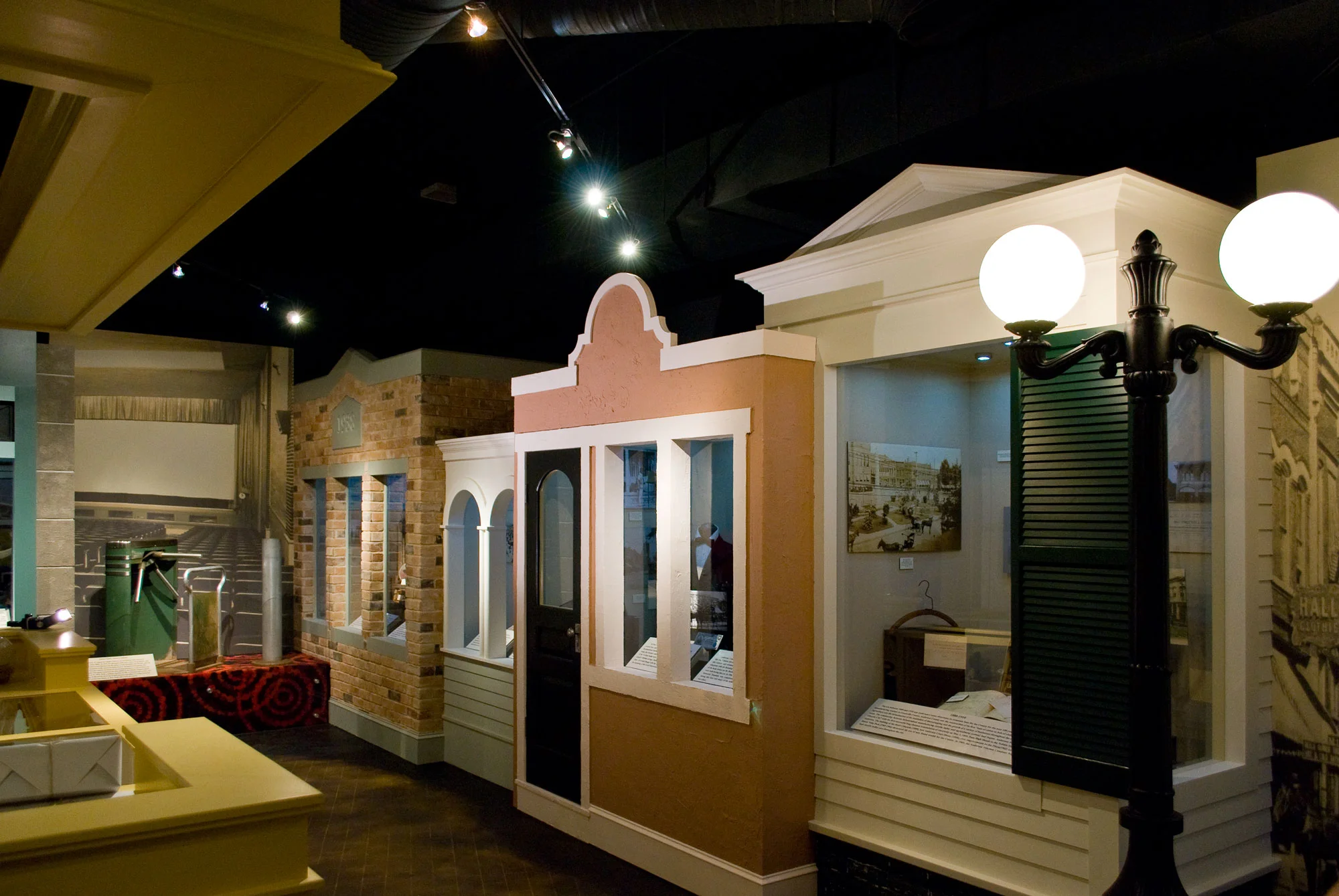 Shop Row, Trade Street Exhibit - Anderson County Museum