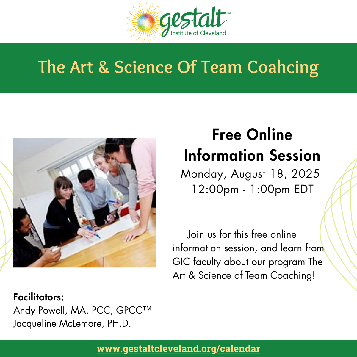 Free Info Session - The Art and Science of Team Coaching