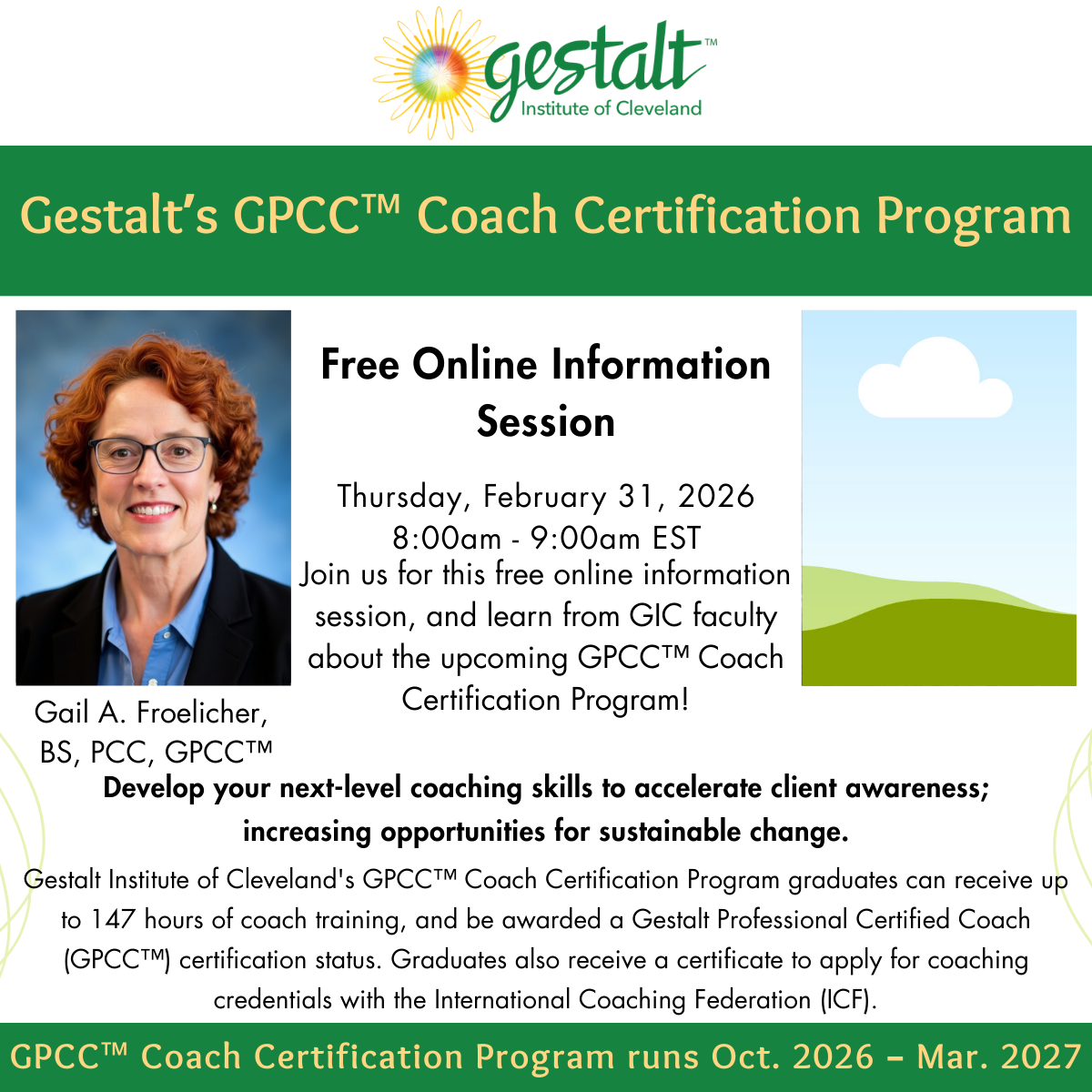 FREE Info Session - GPCC™ Coach Certification Program