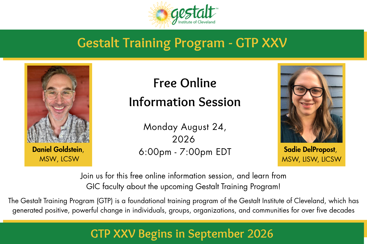 Free Info Session - GTP XXV