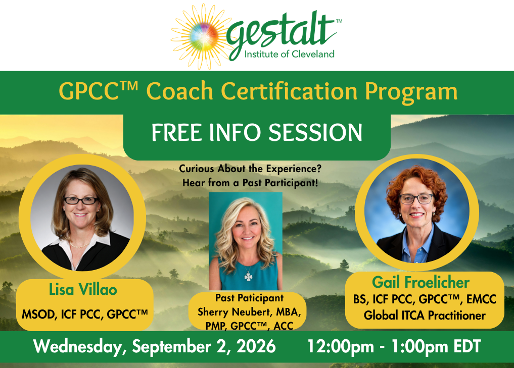 FREE Info Session - GPCC™ Coach Certification Program