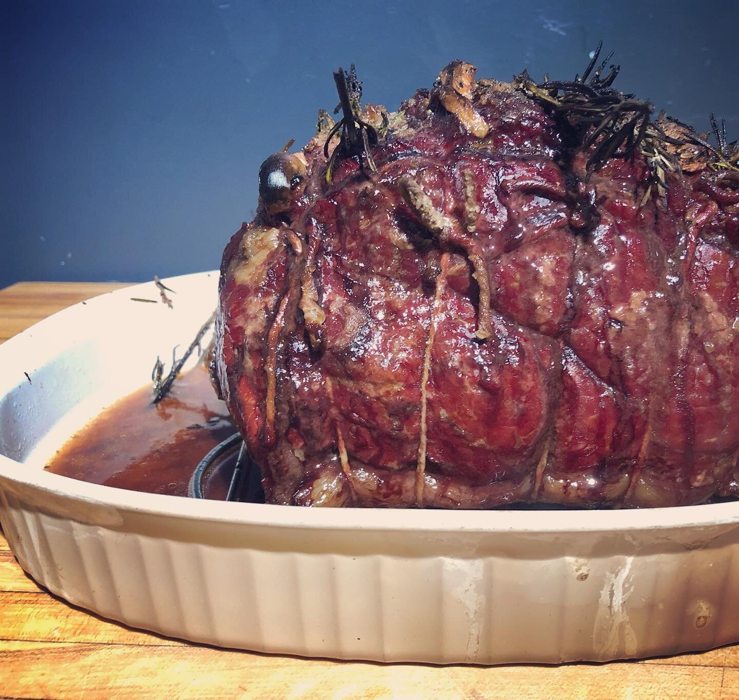 When your beef clients send you photos of what they do with your beef. Wowza! #merrychristmasfriendsandfamily