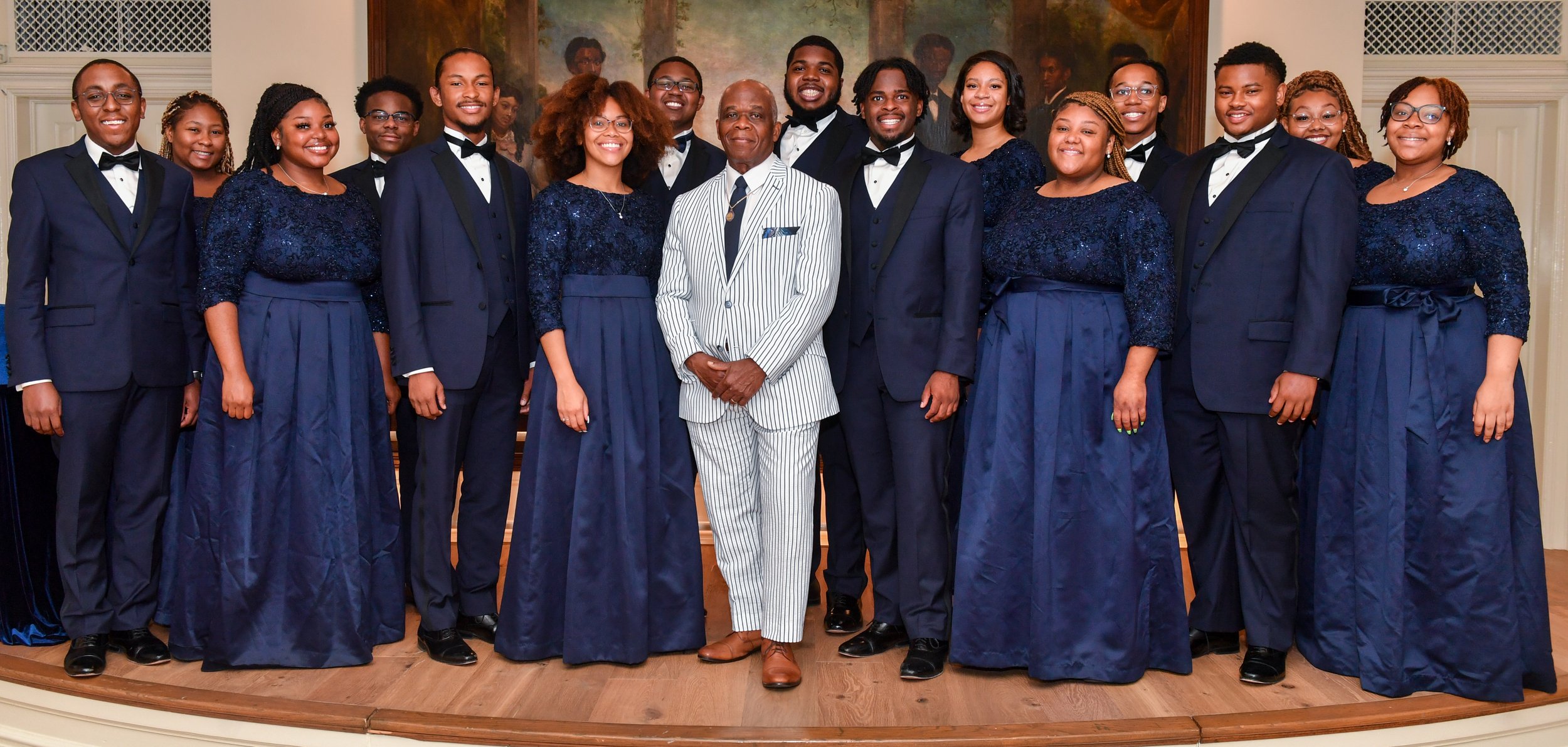 Fisk Jubilee Singers with Musical Director Dr. Paul Kwami
