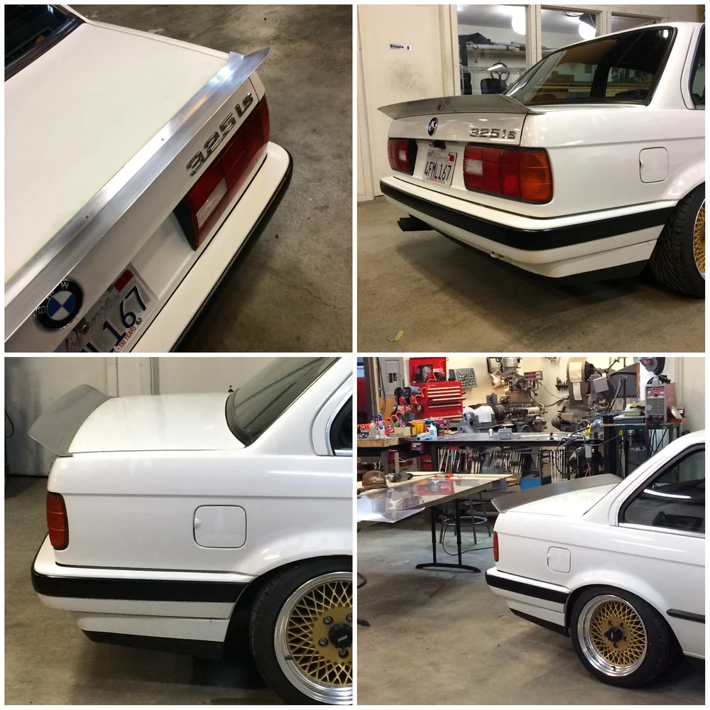 Bmw E30 Aluminum Rear Spoiler Kooglewerks