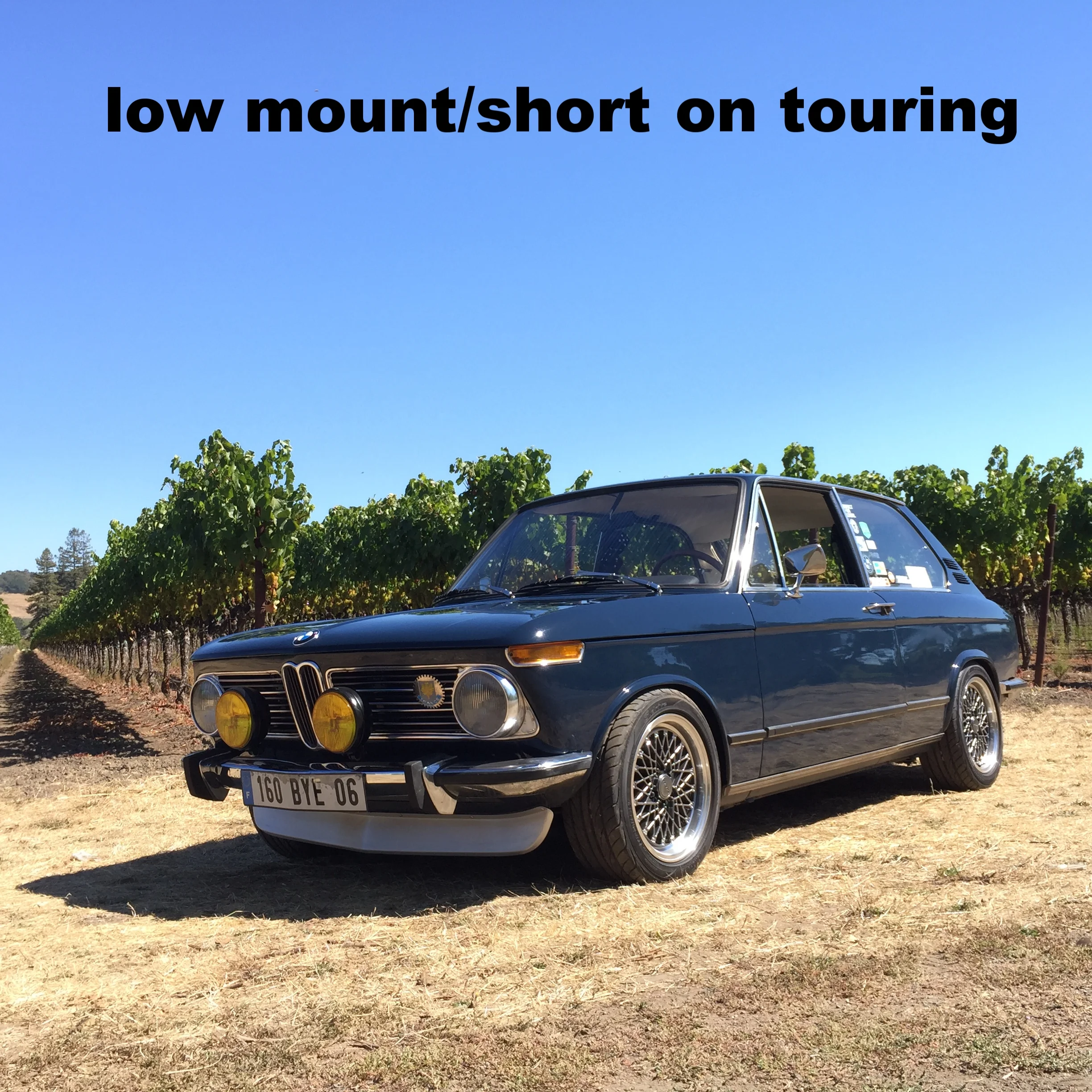 2002 tounring with short aluminum chin spoiler