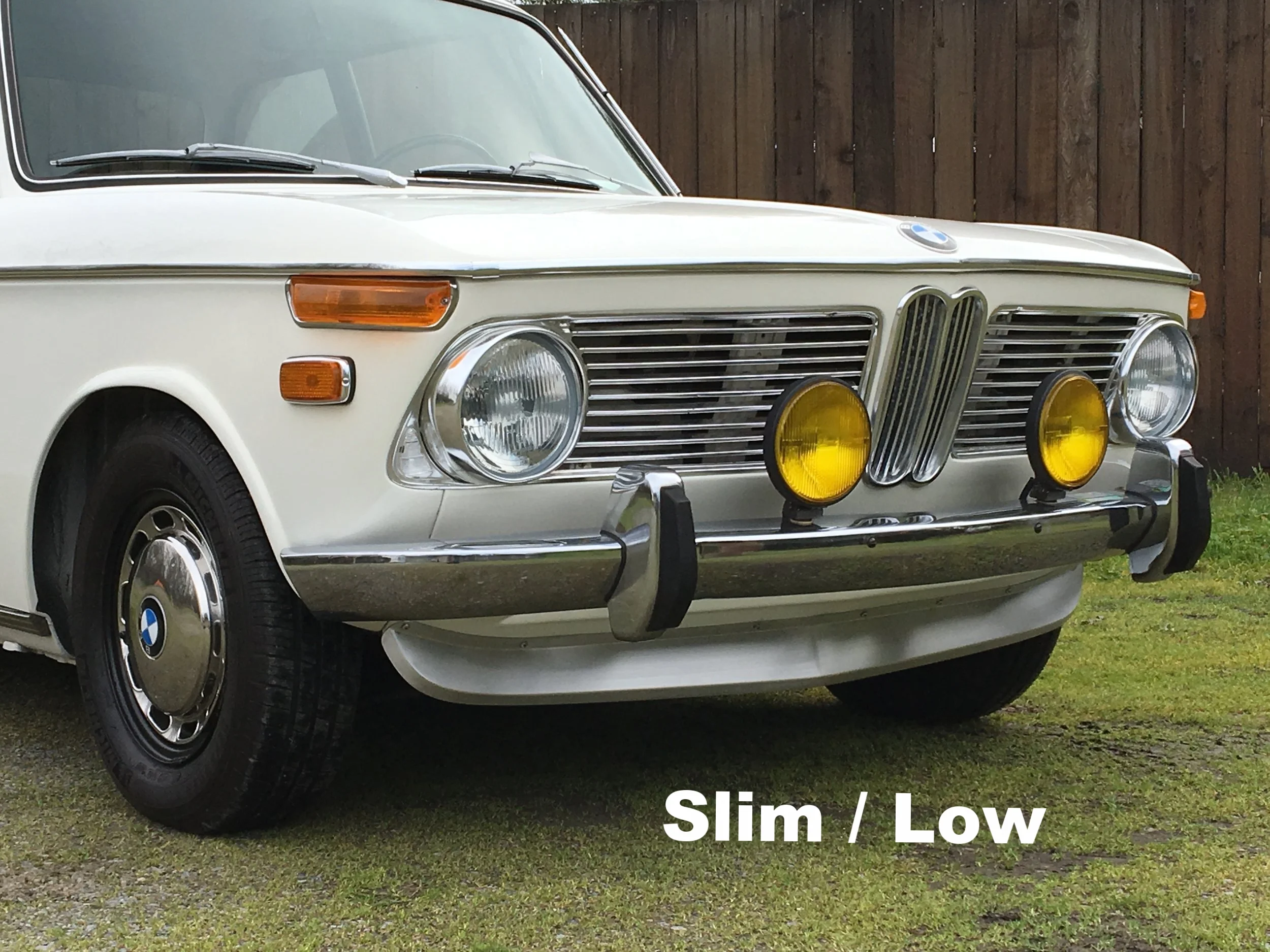 BMW 2002 aluminum air dam — kooglewerks