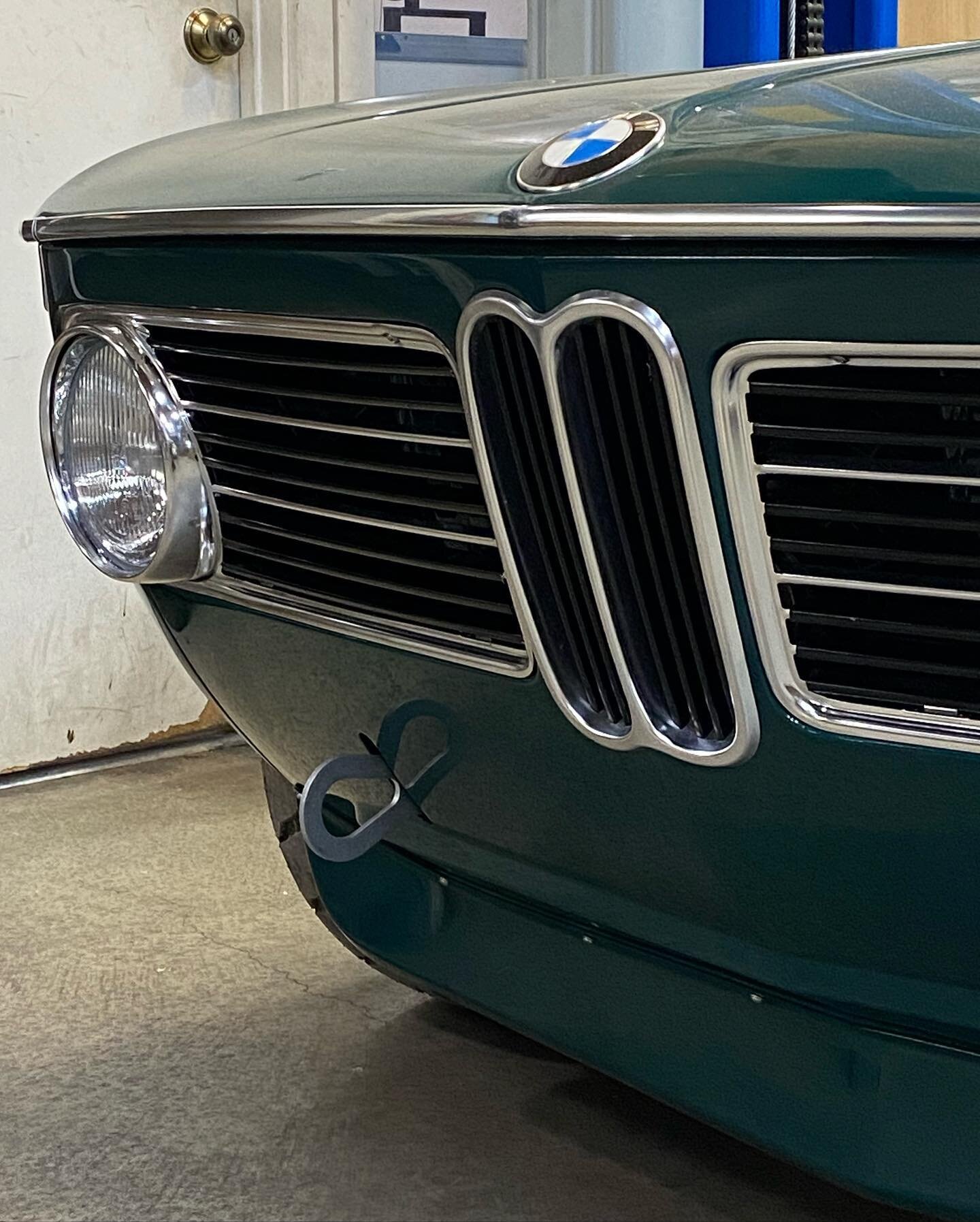 We&rsquo;ve got our hands on the grills!&hellip;&amp; this is what they actually look like. High quality reproduction BMW 2002 early aluminum grill sets are finally available&hellip;&amp; we&rsquo;ll be making a review/ installation video..&amp; ship