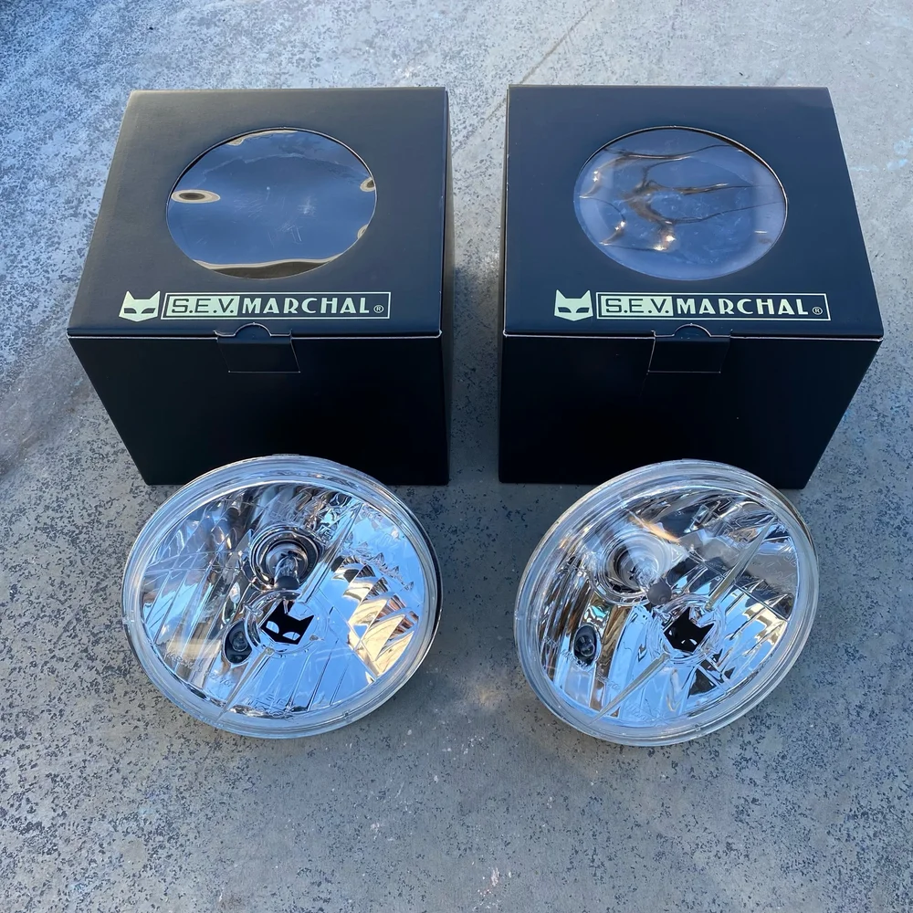 SEV Marchal 722/702 H4 headlamp set — kooglewerks