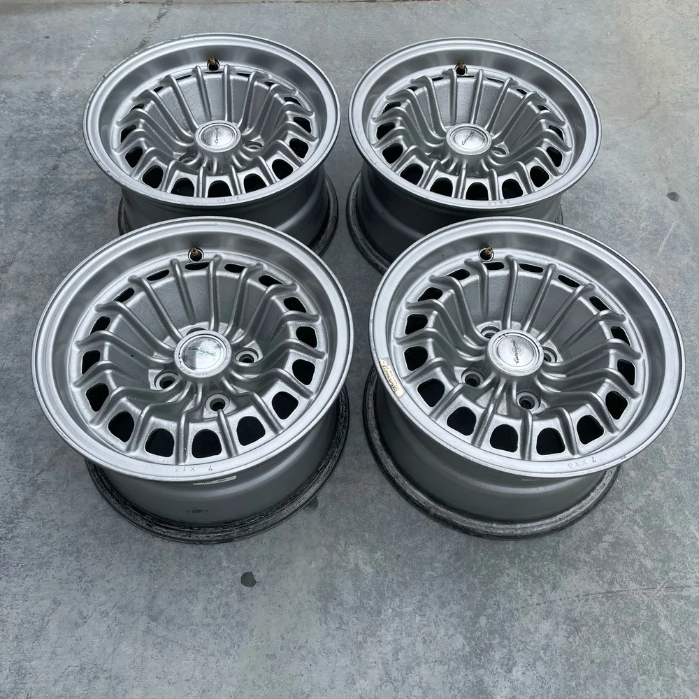 USED Campagnolo magnesium 4x100 13x7 et0 wheels — kooglewerks