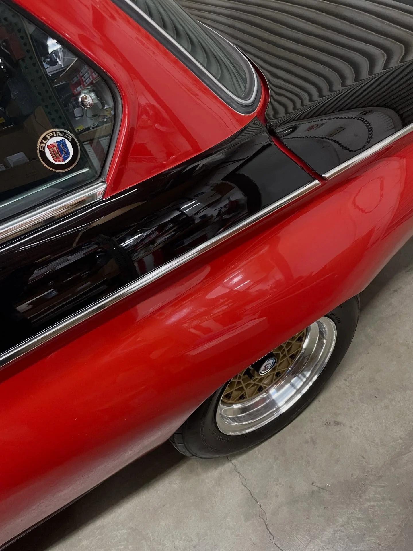 This is the car that started it all (for me, at least) Originally owned and modified by Bruce Nesbit (Alpina parts distributor) in the Bay Area from 1972, with the pig cheek flares and other Alpina bits installed for Autocross and eventually SCCA GT3