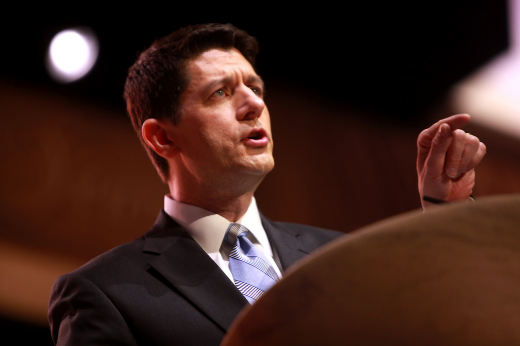 Rep. Paul Ryan (R-WI) Speaker of the United States House of Representatives, has proposed significant cuts in funding for SNAP and other benefit programs. Public domain.