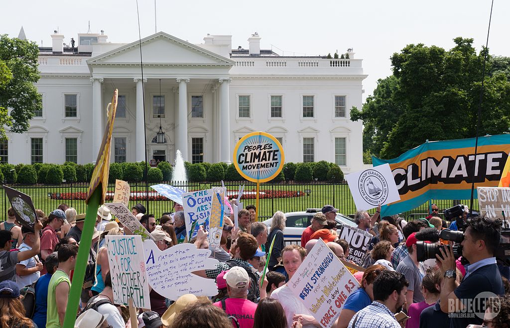 Photo taken at the 2017 DC Climate March on April 29, 2017. Credit: Mark Dixon