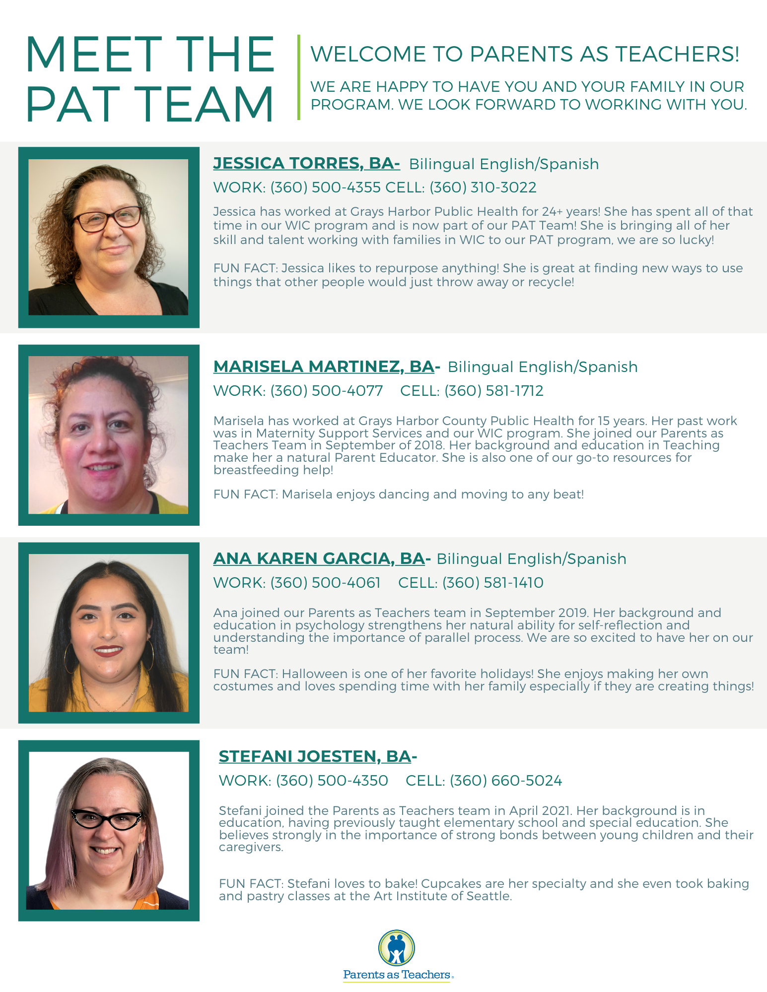 Meet Our Team — Grays Harbor Family Support Program