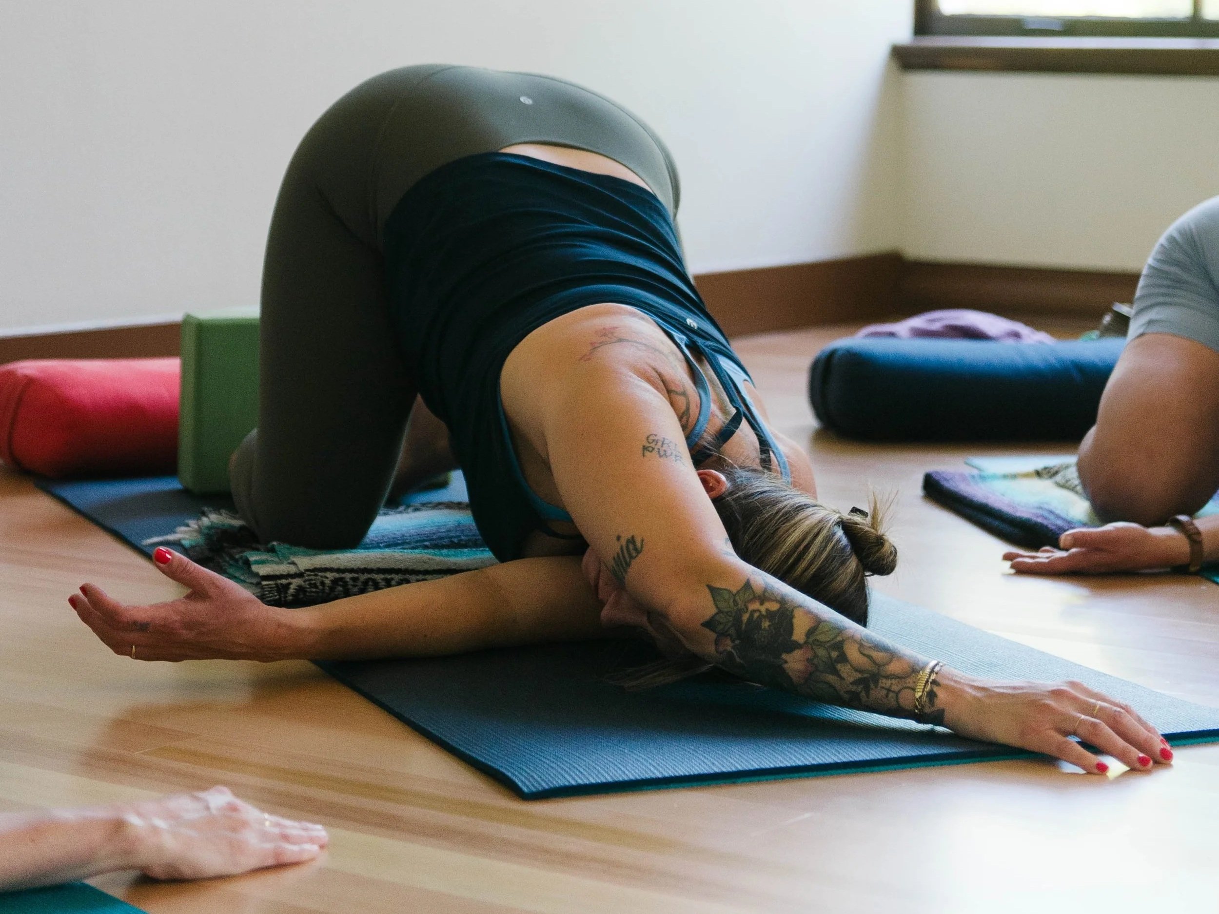   Yoga Practice   Daily, weekly, or when you need it. We have a class to fit your mood.   Join in studio or online  