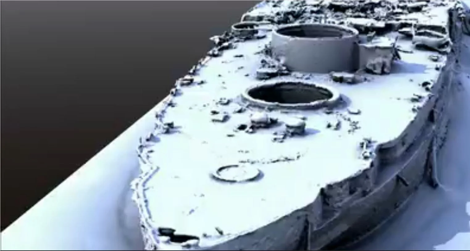 The USS Arizona modeled by ReMake.