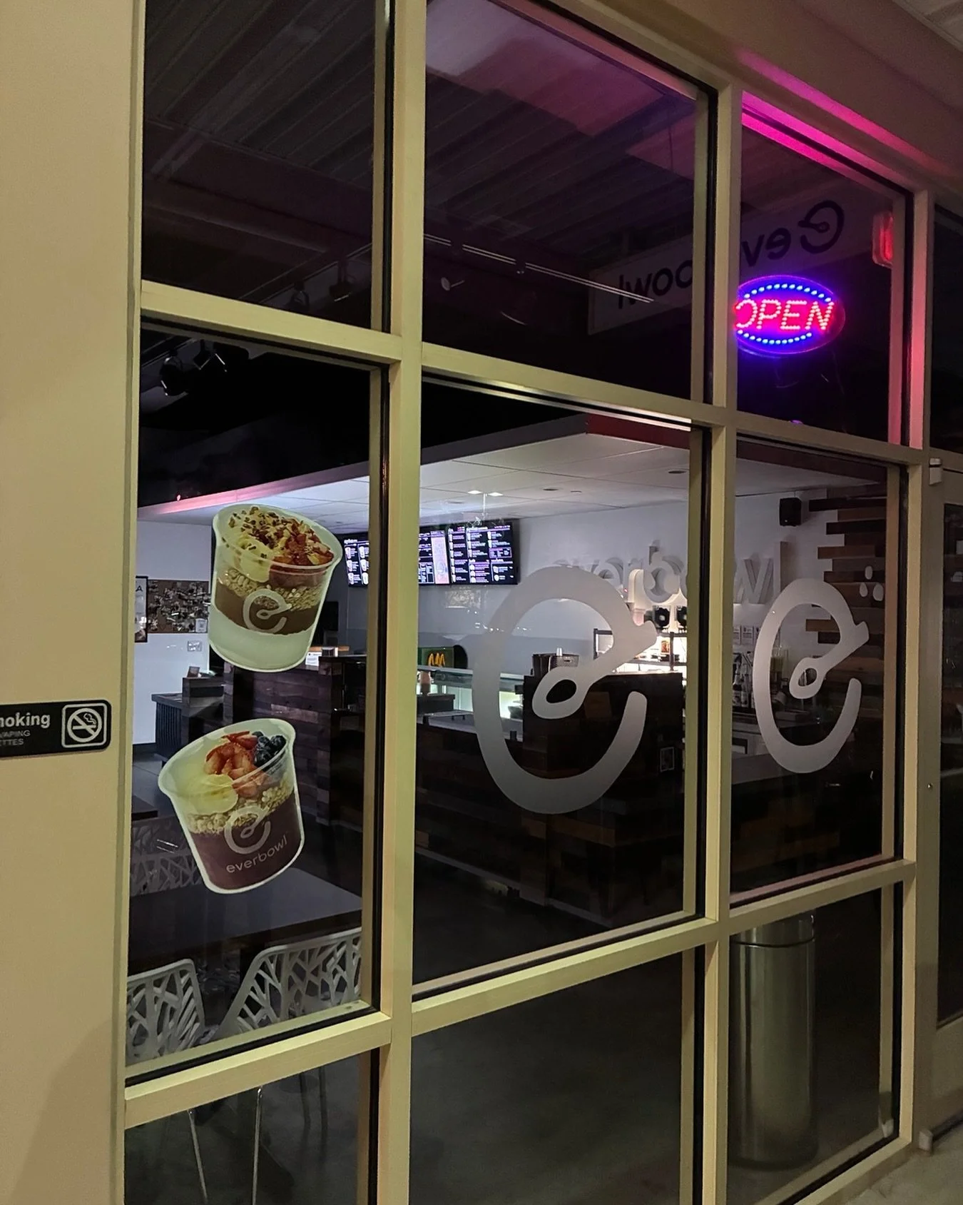 Spooky, nighttime bowl action.