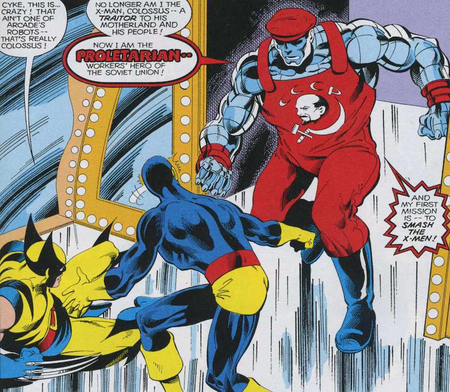 A red dawn rises in comics from Red Ghost and his super-apes to the Chinese super team, Great Ten to the People's Protectorate. Communism and the Red Scare ledto a myriad of characters that endure to this day. 