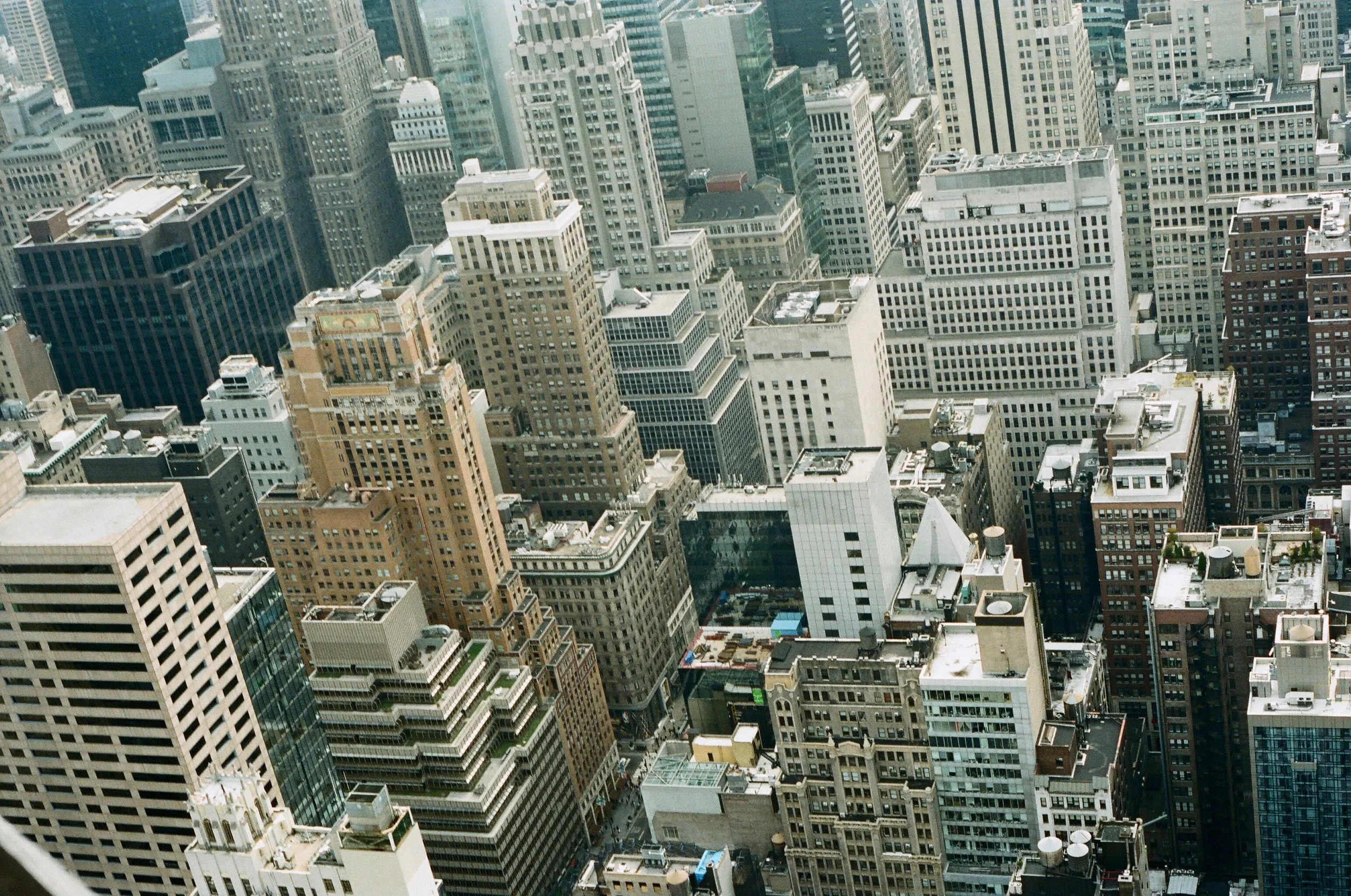 35mm film shot of the city taken by Yazz