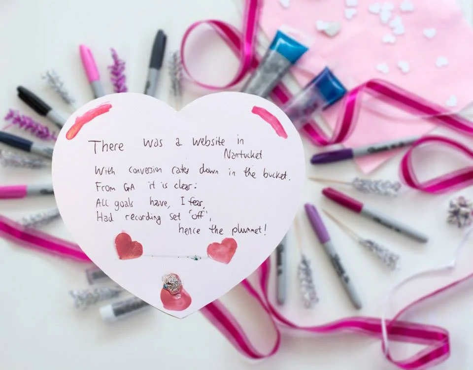 Loves Data valentines poems crafternoon