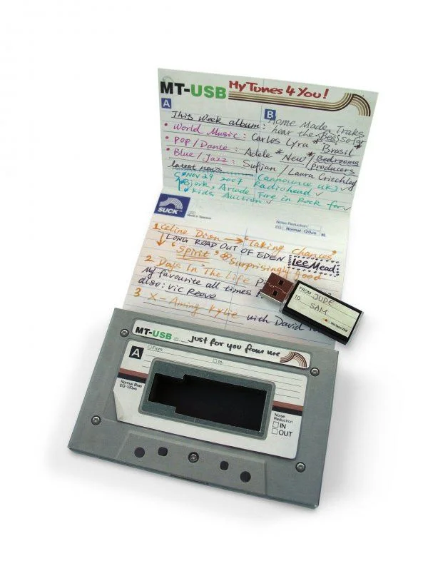 Cassette tape mix tape love songs USB