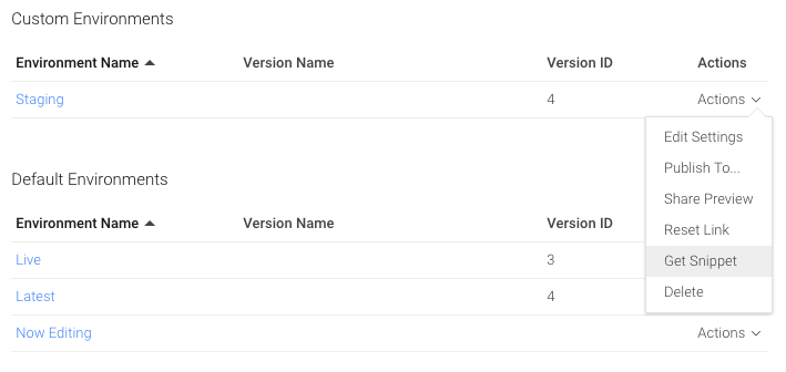 Custom Environment GTM 2