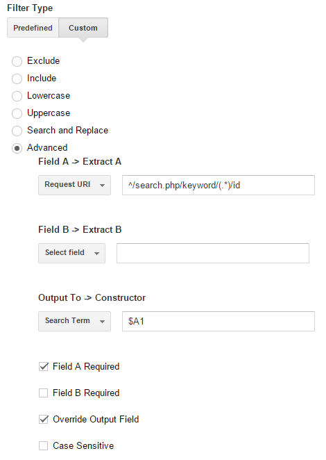Setting Site Search di Google Analytics