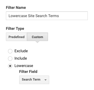 Google Analytics Filters