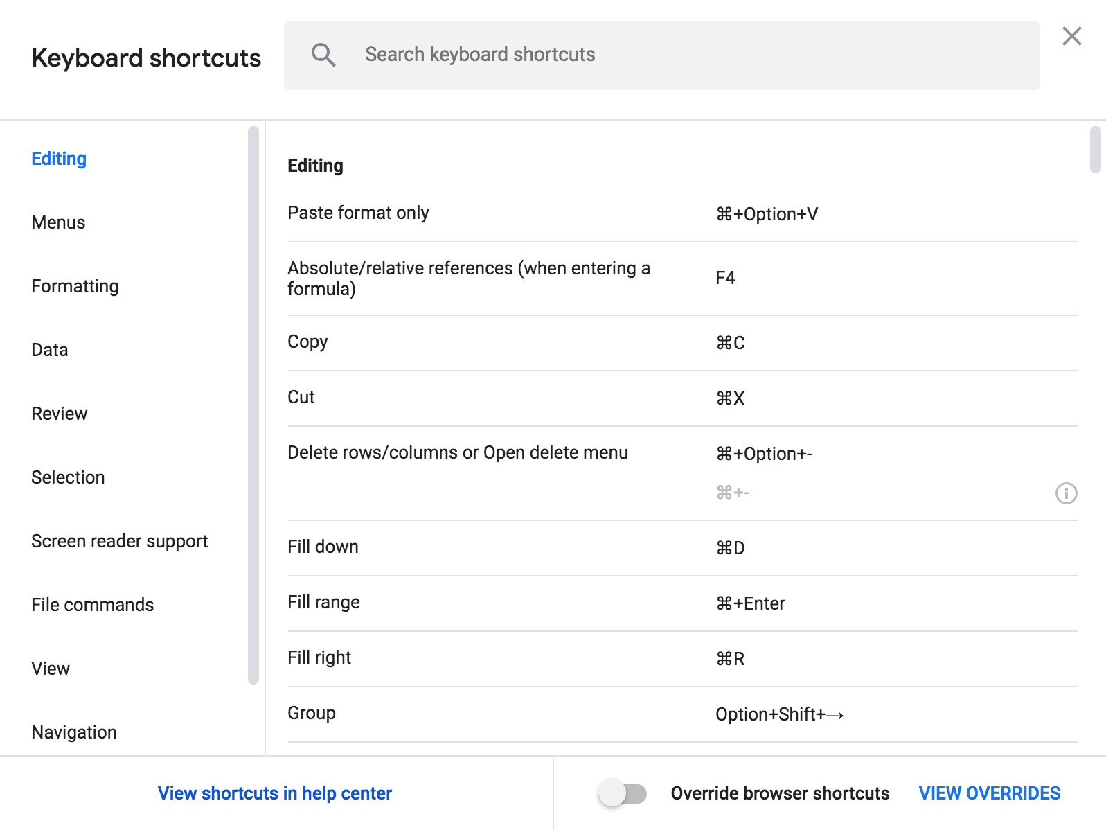 Google Sheets Tips