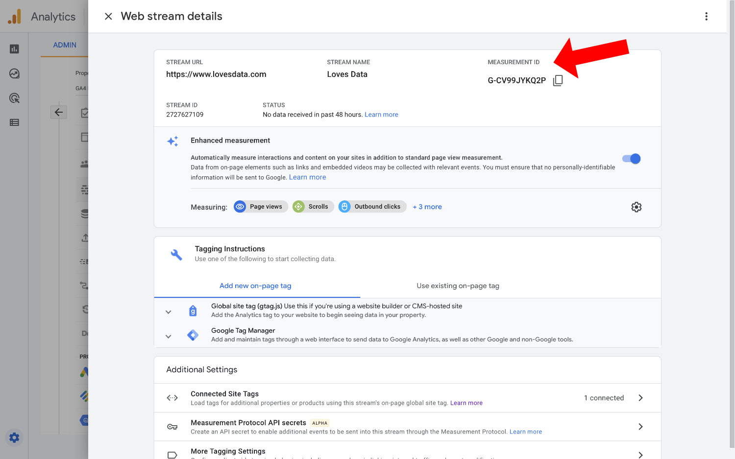 Deleting A Data Stream In Google Analytics 4 Ga4 Loves Data