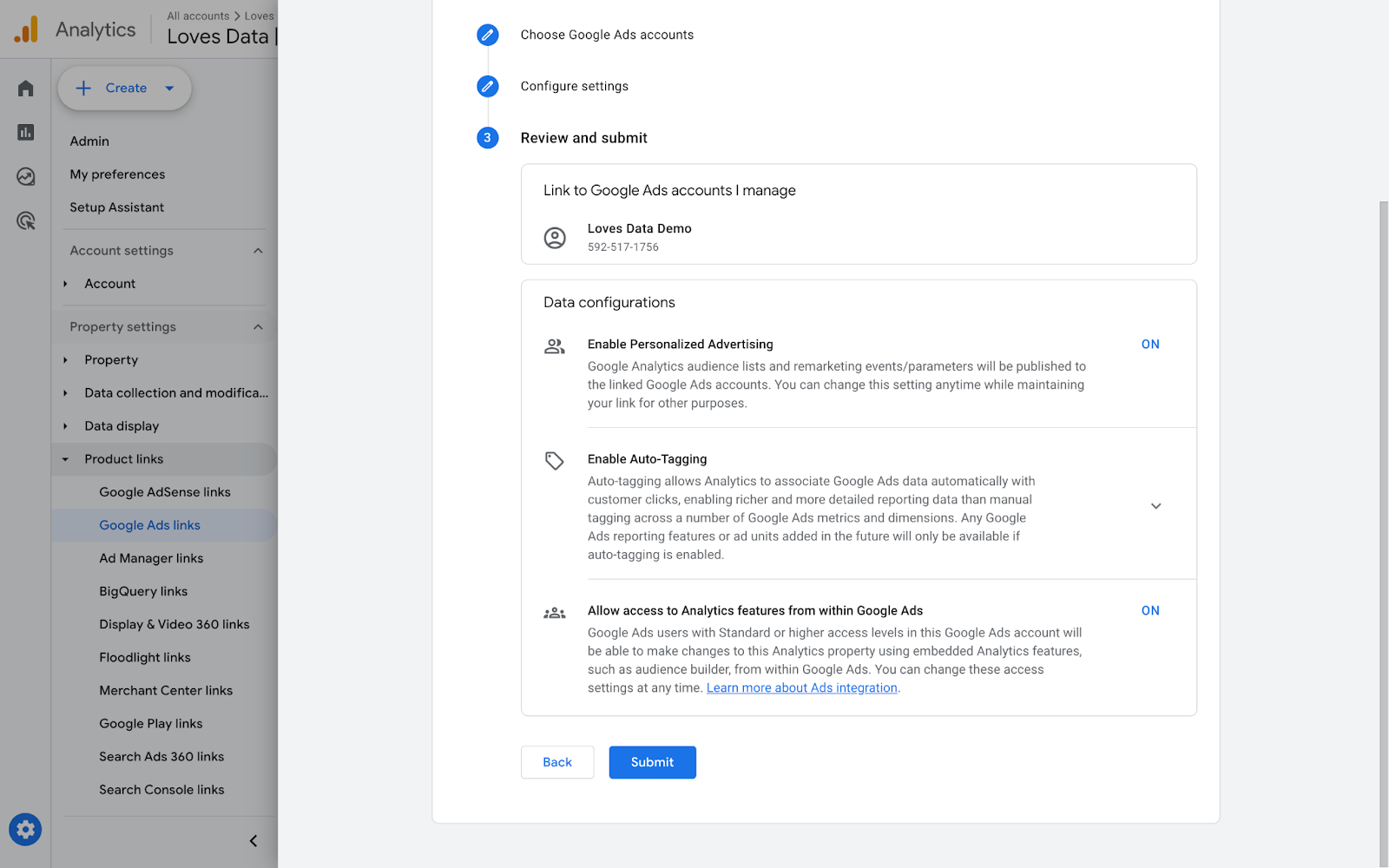 WHAT IS GOOGLE ADS ACCOUNT LINKING visual data 4