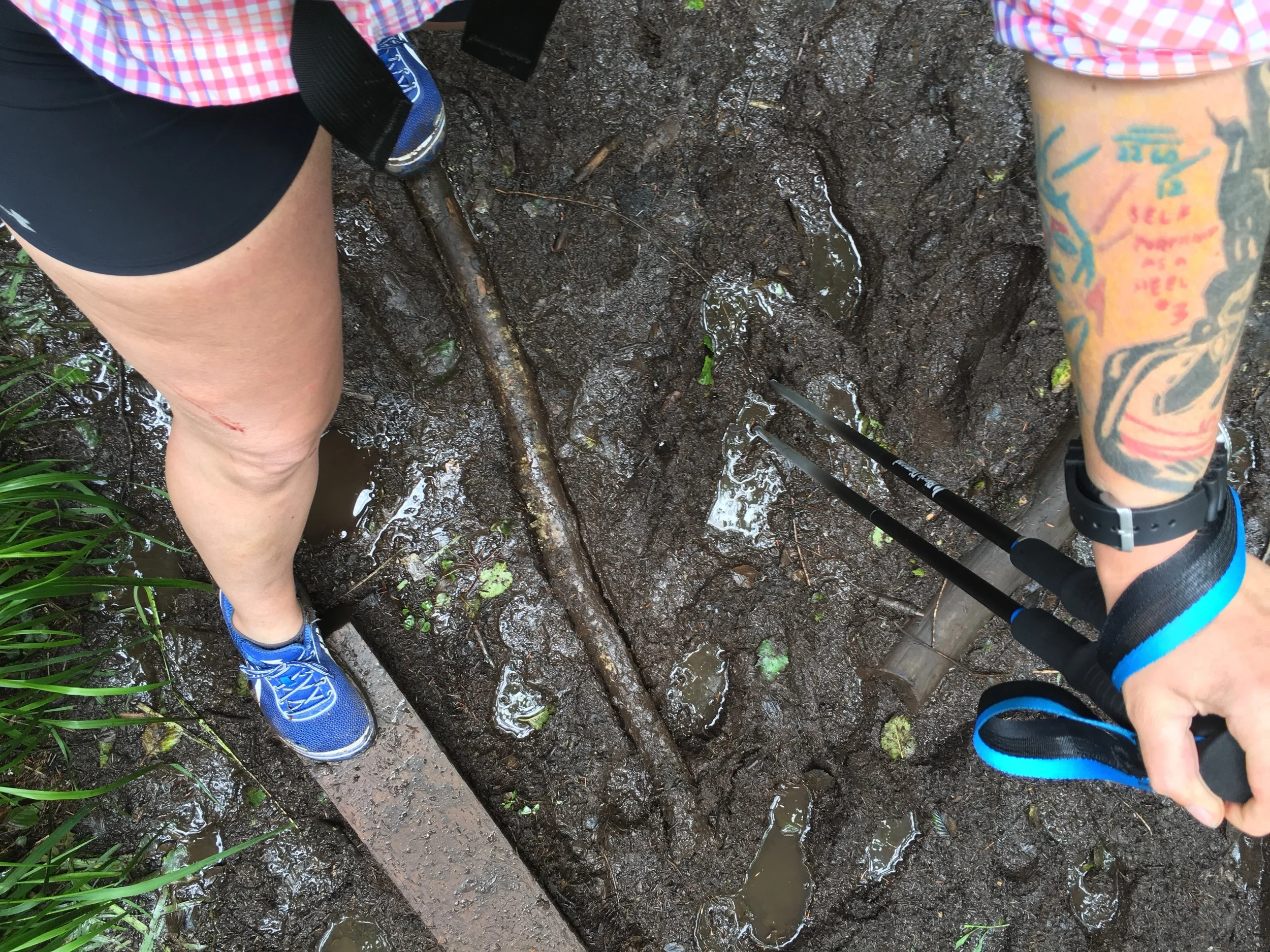 Blood and mud