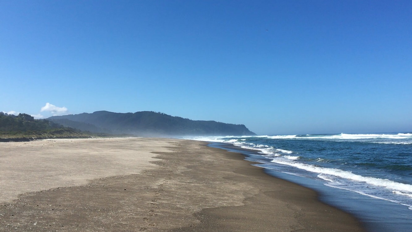Cascade Head, crappy sand.