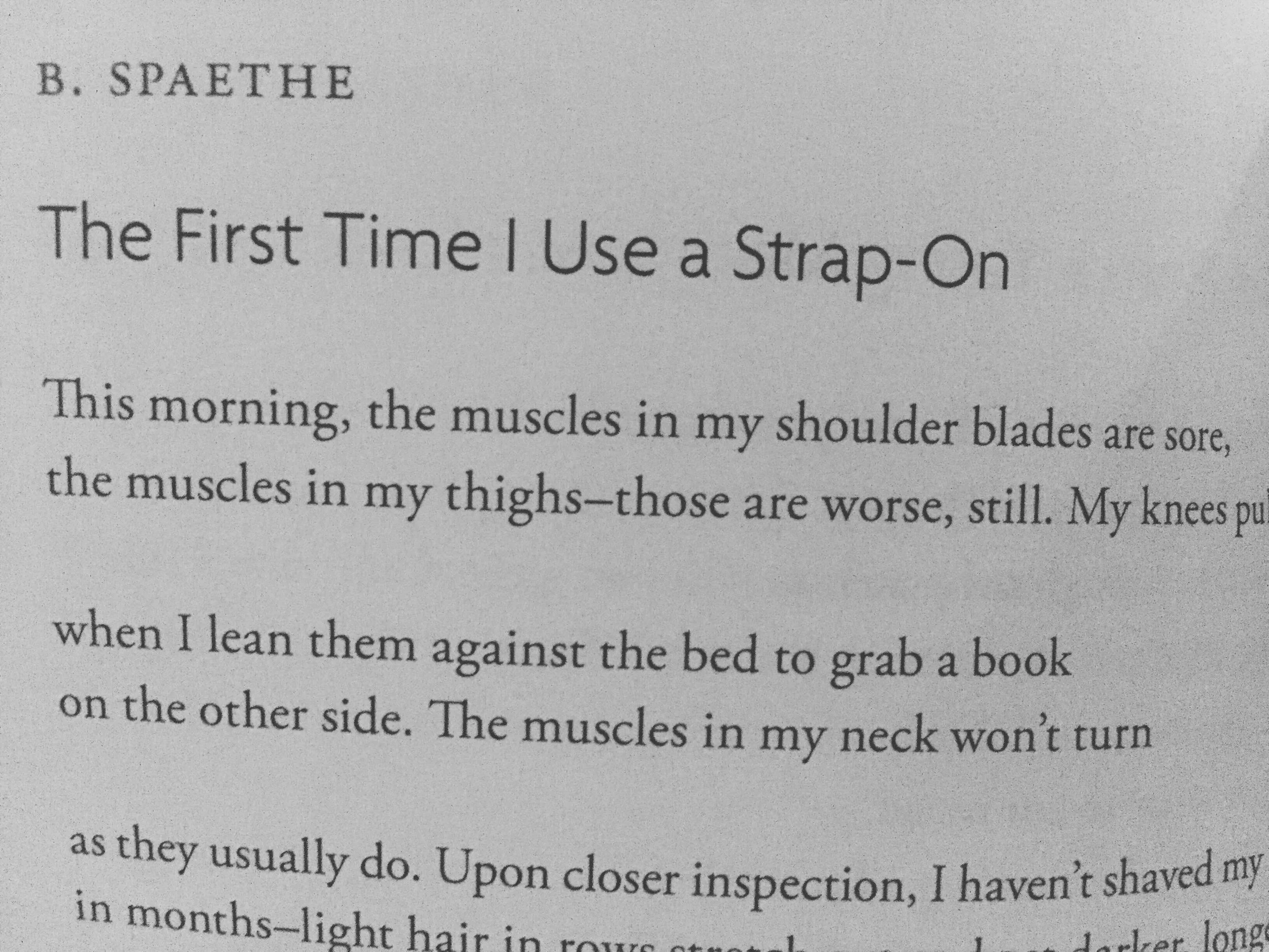 The First Time I Use a Strap-On
