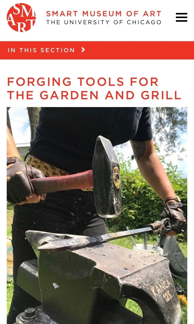 Forging Tools for the Garden and Grill 