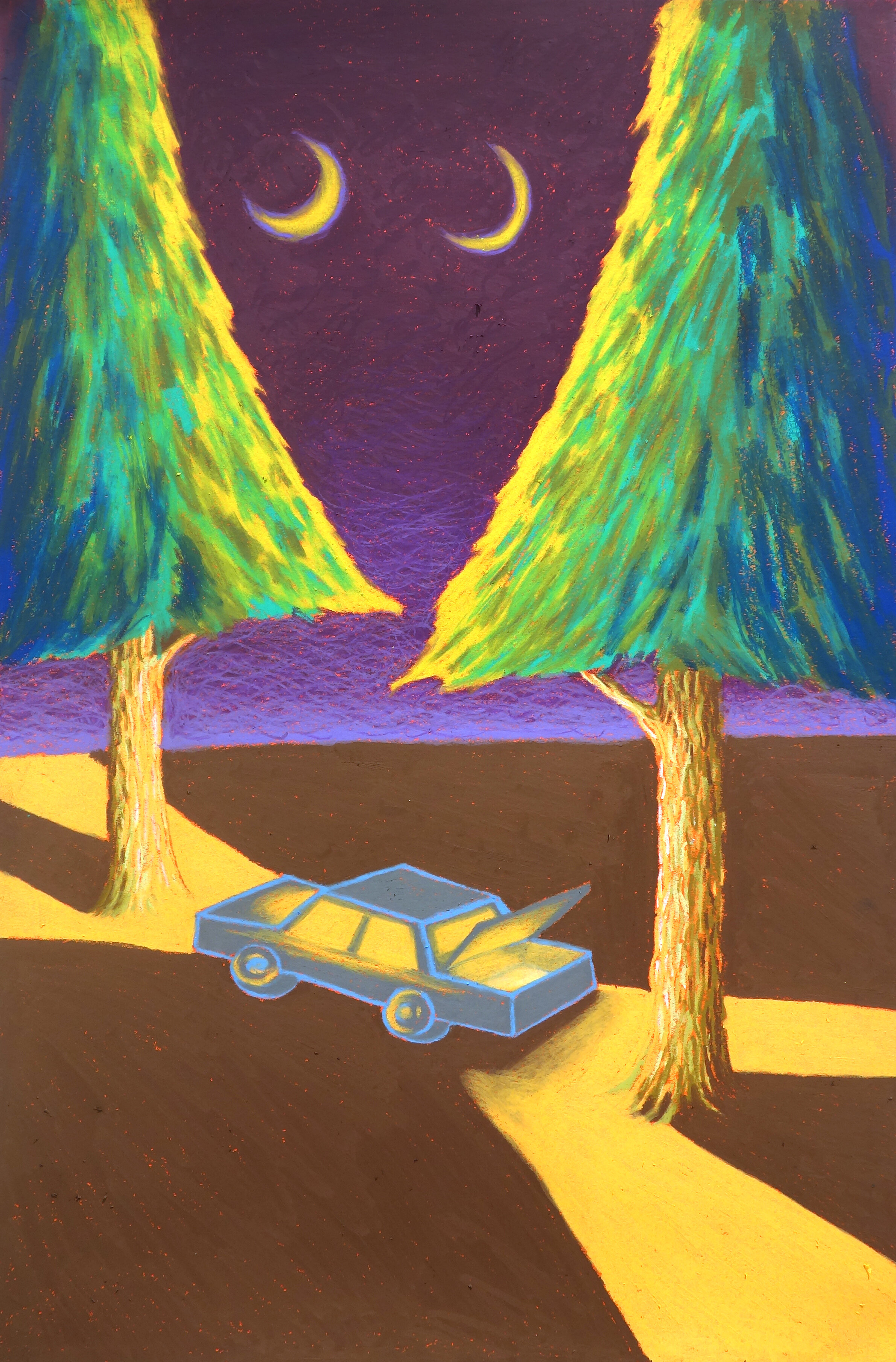 Night Car (drawing 16)