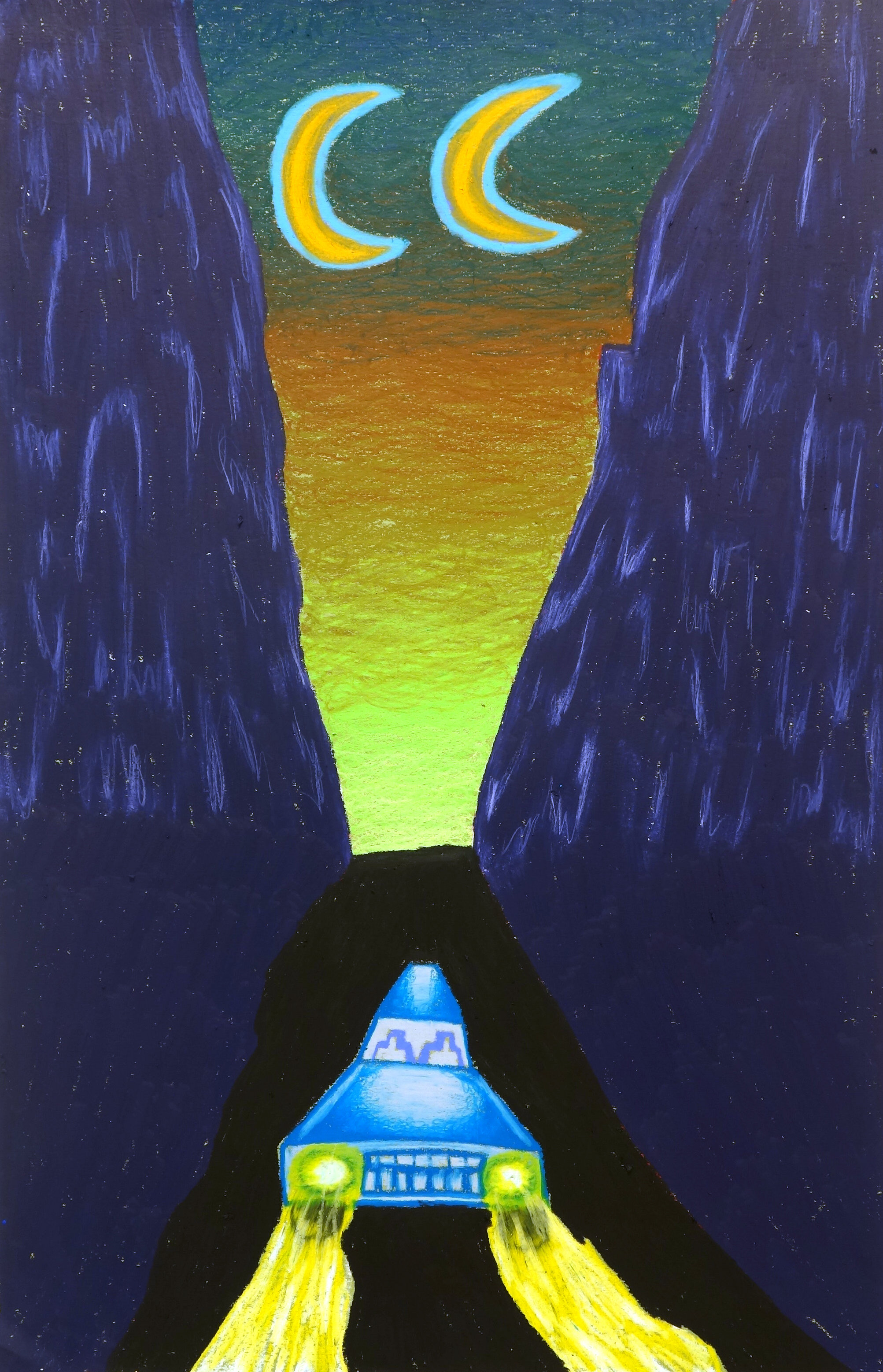 Night Car (drawing 28)