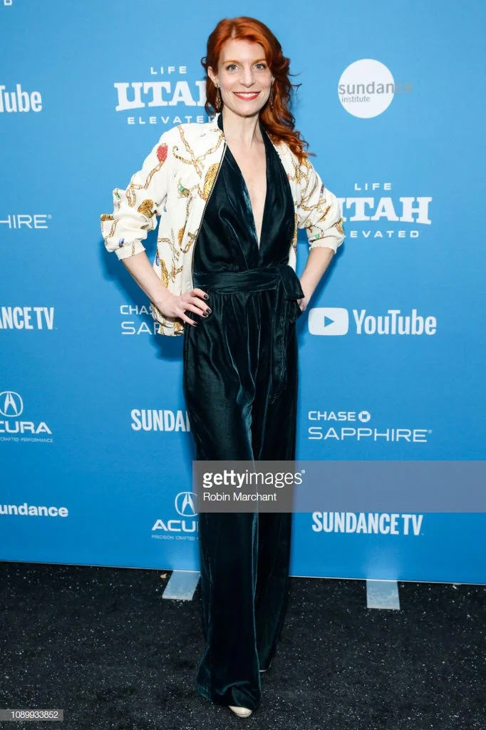 Keri arriving at the Sundance Premiere of IMAGINARY ORDER. Photo by Robin Marchant, Getty Images.