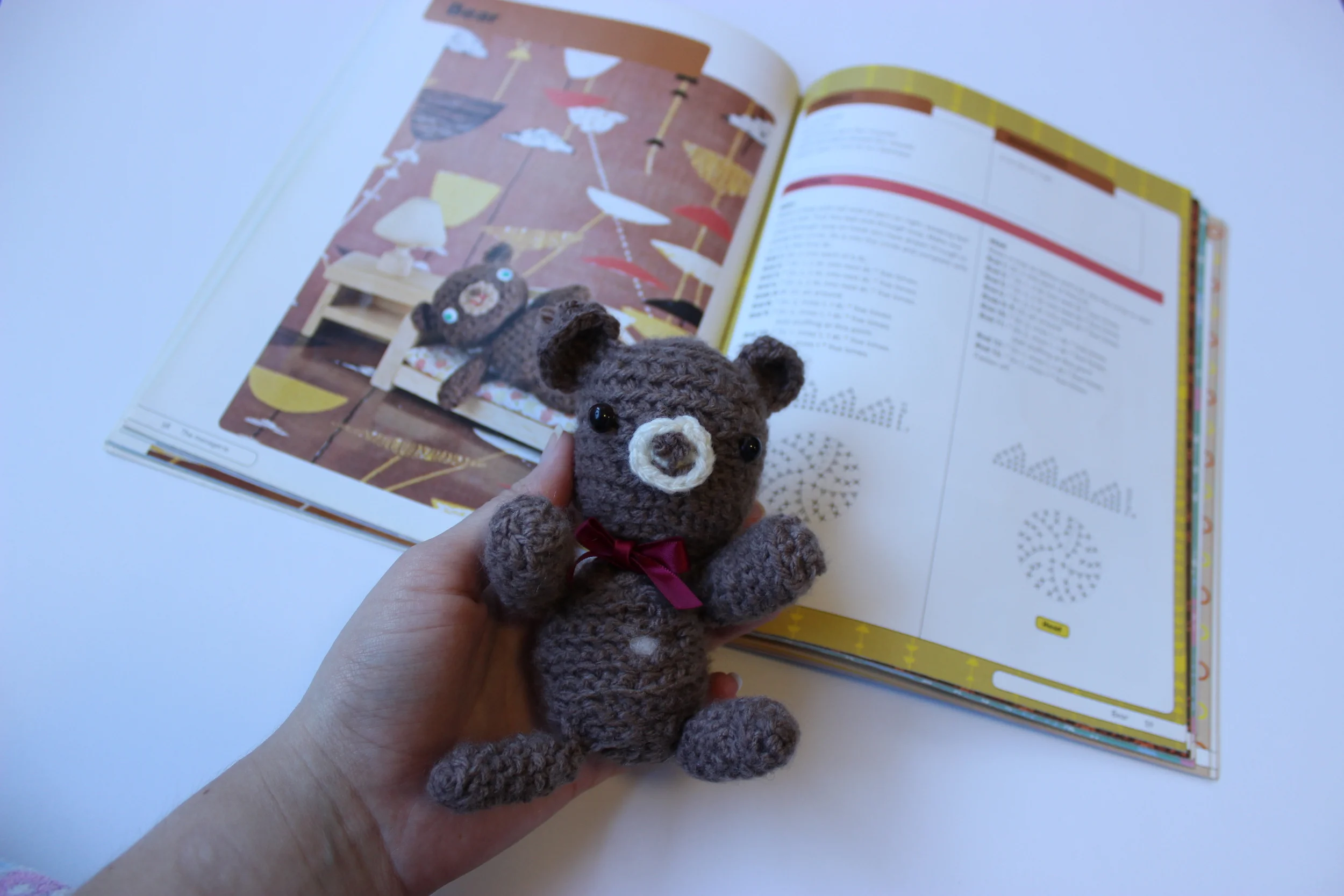 As you can see this pattern book has written instructions as well as diagrams. I am generally a fan of crochet charts, although I'm still unsure how functional it is for amigurumi.