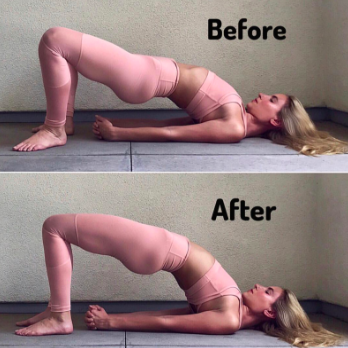 Bridge Pose (Setu Bandha Sarvangasana) 