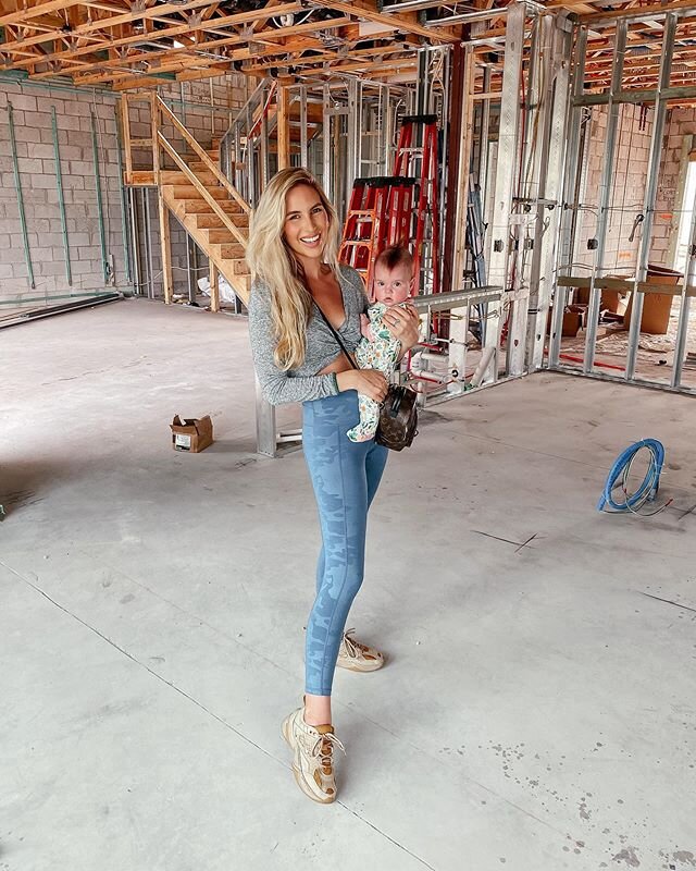 Welcome to our home!!! 🤗 Can you believe I am standing in our future kitchen?! 😱We stopped by yesterday to check on the progress and I&rsquo;m already so in love with this house - it just feels like home 🥺!! I&rsquo;m going to be sharing some vide