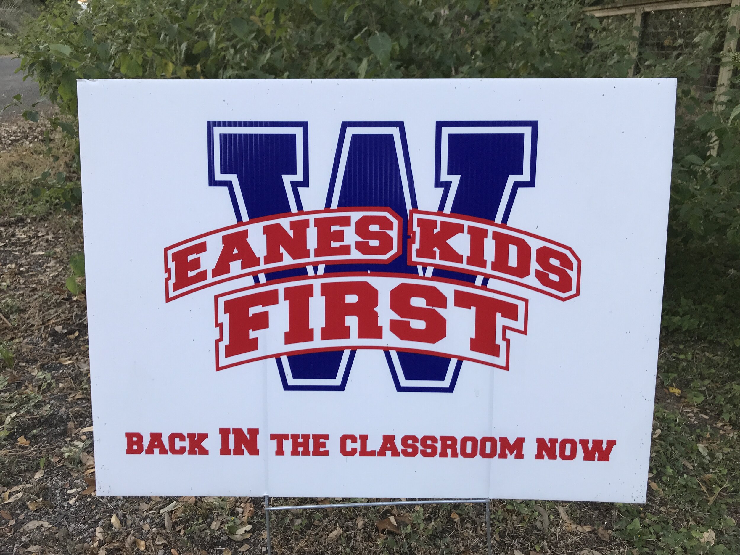 A misguided, local campaign to get kids “BACK IN THE CLASSROOM NOW”
