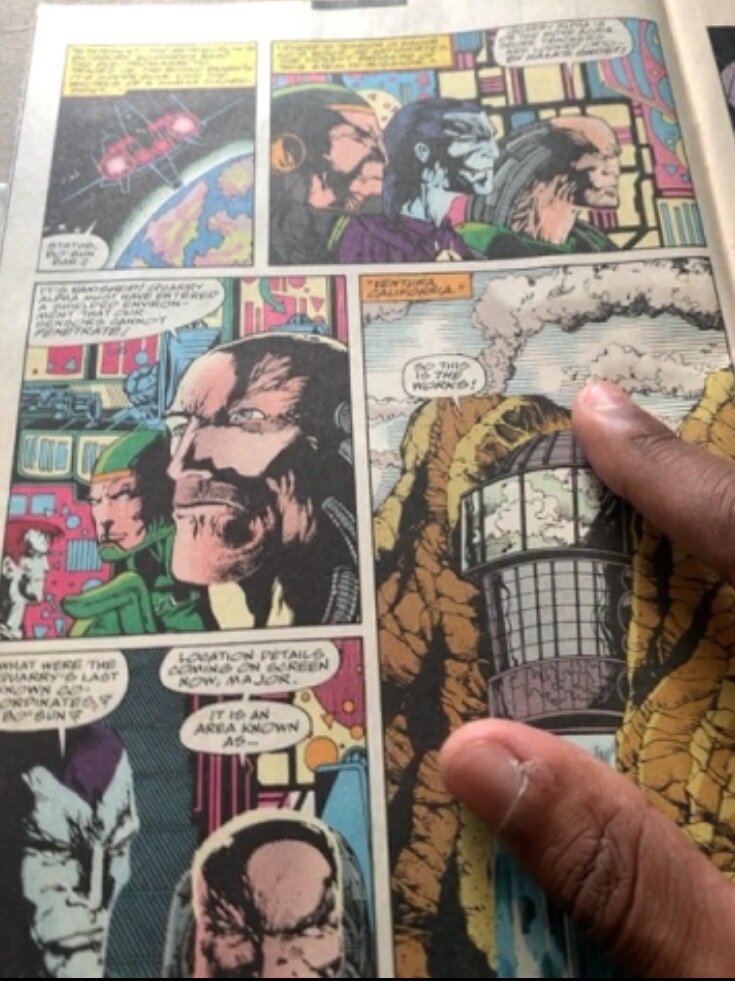 Comic book offering