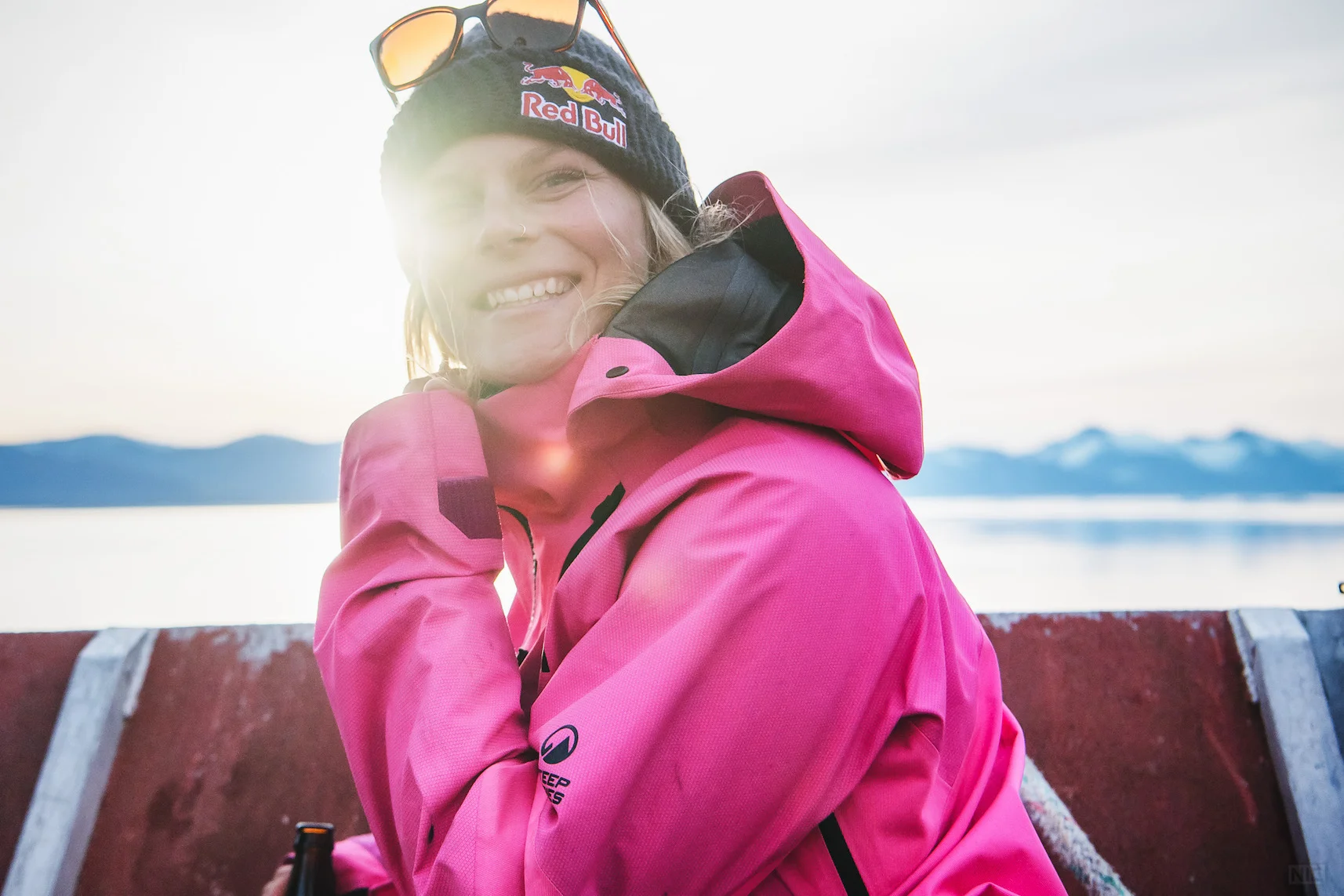 Nic Alegre / Special to Glacier City Gazette The skier-next-door; Angel Collinson at ease in Alaska