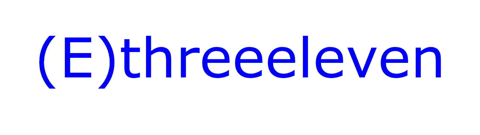 (E)threeeleven