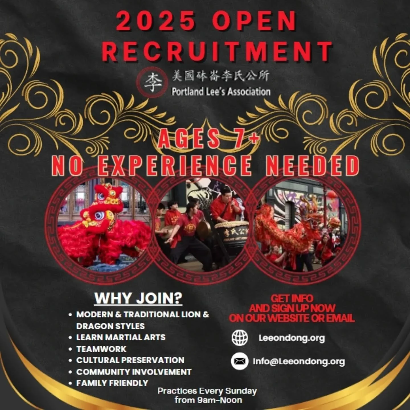 Visit our website or email us for more info on joining 🦁 🐲