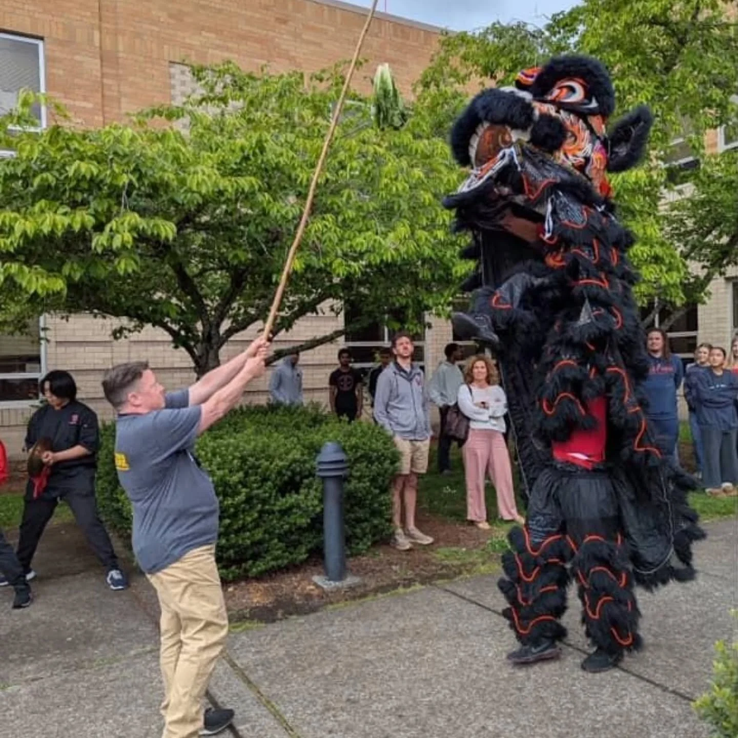 Blessing the school kitchen @westview_culinary